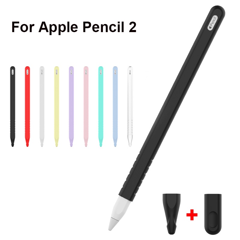 觸控筆筆尖蓋保護套矽膠超薄防滑保護套軟套適用於 Apple IPad Pencil Gen 2