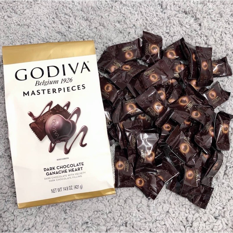 Godiva 愛心黑巧克力