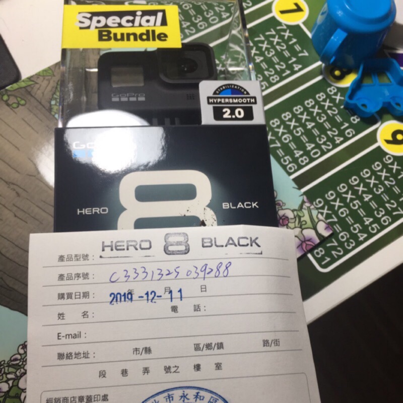 Go pro hero8 black 全新