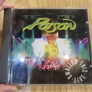 喃喃字旅二手CD《POISON -SWALLOW THIS LIVE》1991