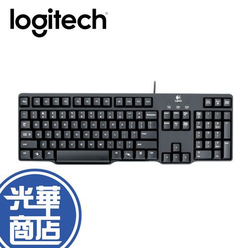 【現貨熱銷】 Logitech 羅技 經典有線鍵盤 K100(PS/2) 全新公司貨