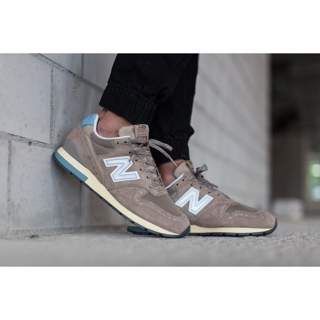 INVINCIBLE x New Balance 996 MRL996IN 灰藍 牛津雕花 附防塵袋