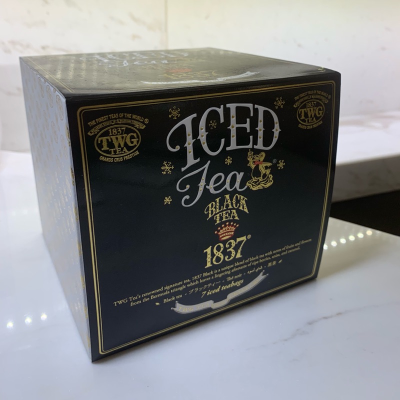 ［現貨特價］新加坡 貴婦午茶 TWG 冰茶茶包- 1837黑茶冰茶包 1837 Black