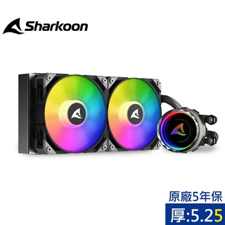 Sharkoon 旋剛 S80 RGB 240水冷CPU散熱器 現貨 廠商直送