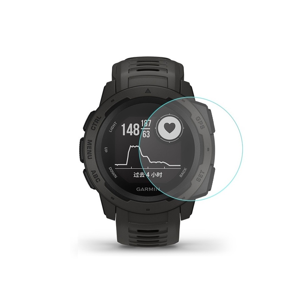 【玻璃保護貼】Garmin INSTINCT 1代 智慧手錶 高透玻璃貼 螢幕保護貼 強化 防刮 保護膜