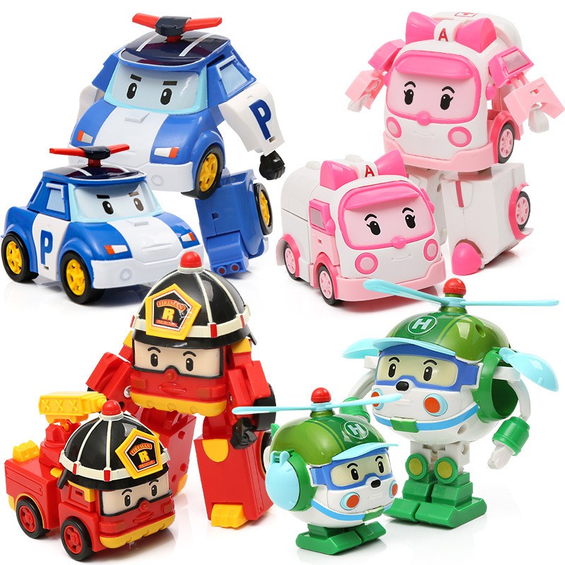 兒童玩具 Q版變形車 新角色變形動漫機器人 多款式選擇【IU貝嬰屋】