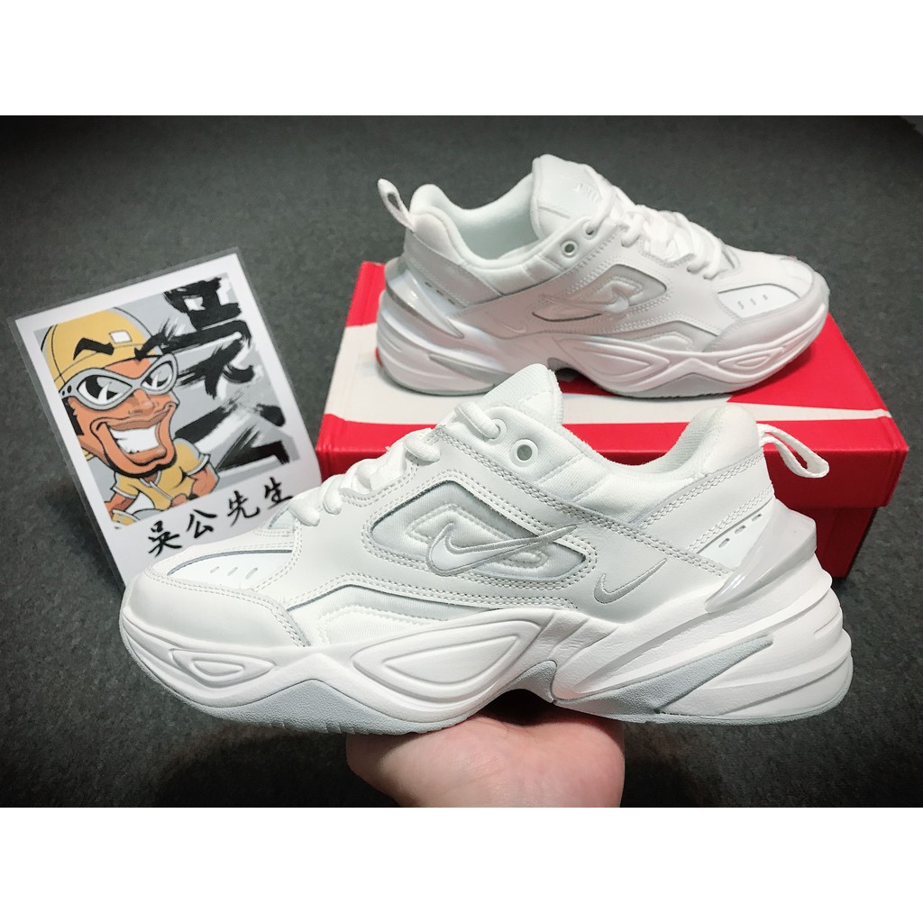 white nike m2k tekno