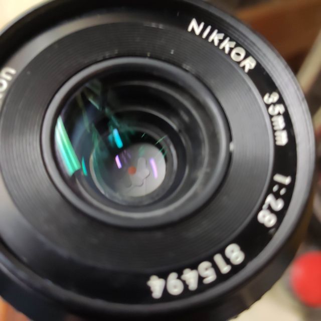 鏡頭 NIKON 35MM F2.8 NON AI K鏡 單眼相機 無前後蓋 送保護鏡
