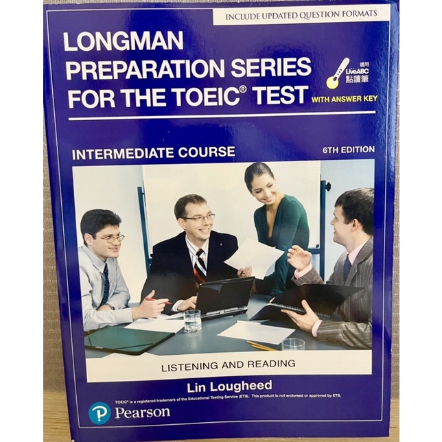 Longman Preparation Series for the TOEIC Test/二手9成新只看過一次