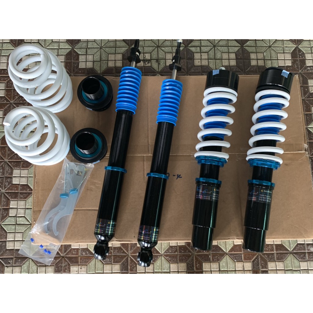 全新 Audi A5 B8 07 16年kc Racing 高低軟硬可調避震器 蝦皮購物