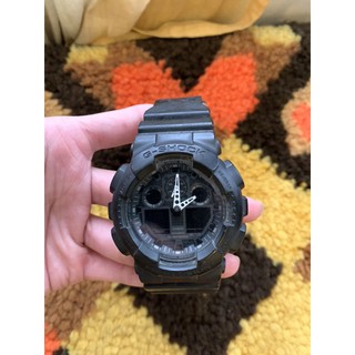G-SHOCK GA-100手錶 (二手)