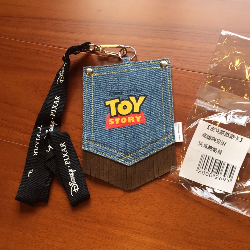 迪士尼 皮克斯 經典 動畫 Toy Story 玩具總動員 警長 胡迪 牛仔風造型 高雄限定 悠遊卡套 票夾 證件套