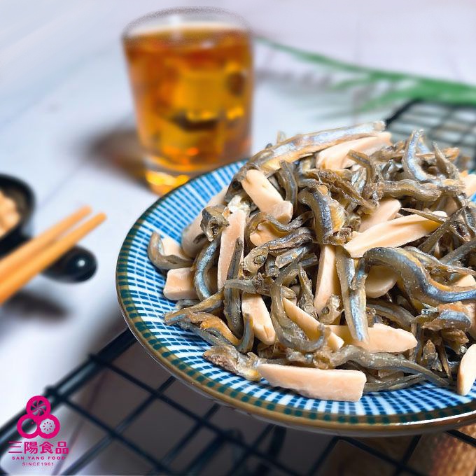 【三陽食品】丁香杏仁小魚 200g 丁香魚乾 杏仁小魚 香酥可口 蝦皮代開發票