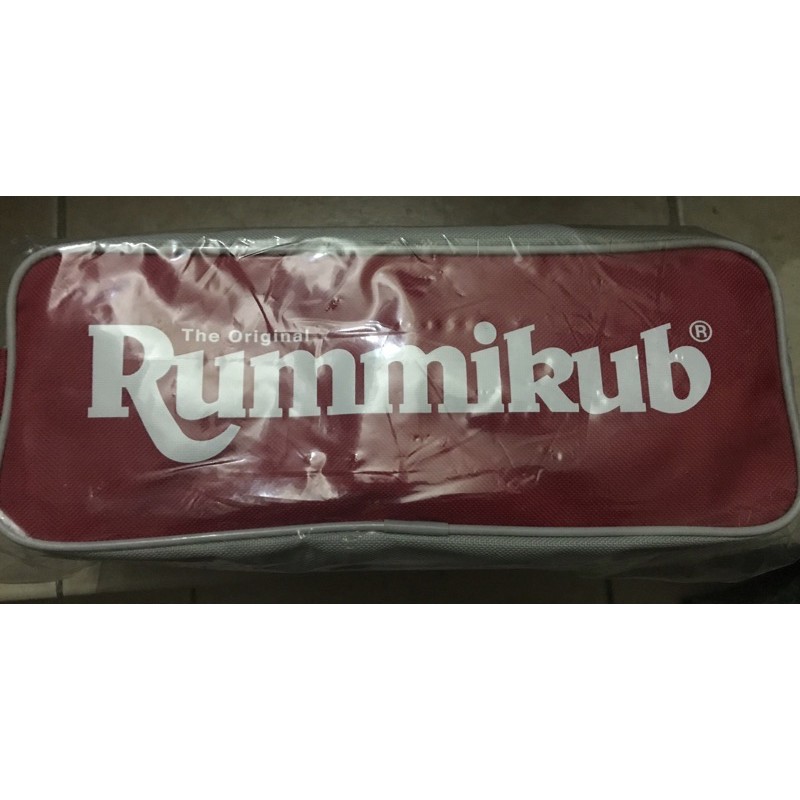 拉密數字牌─袋裝標準版 Rummikub Maxi Pouch《以色列麻將》大袋版(現貨不用等)