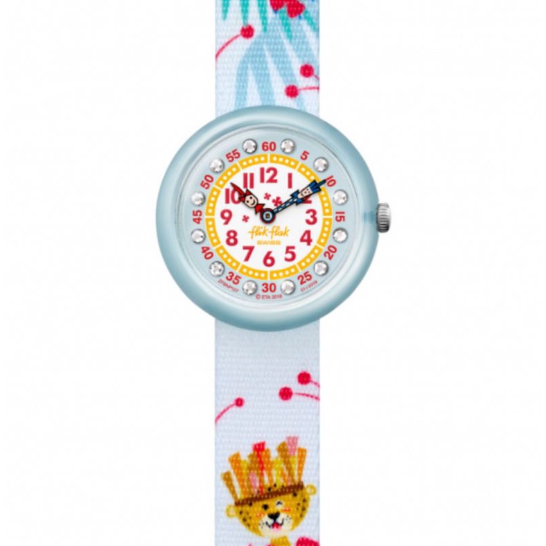 Swatch 兒童錶品牌FlikFlak 瑞士錶 FBNP127 兒童防水手錶