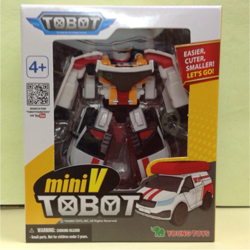 《CS洽興》TOBOT 機器戰士 迷你冒險V YT01060