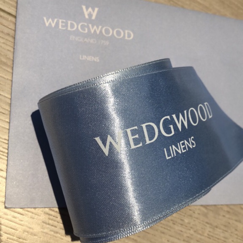 Wedgwood經典珍珠藍 寬版50mm緞帶