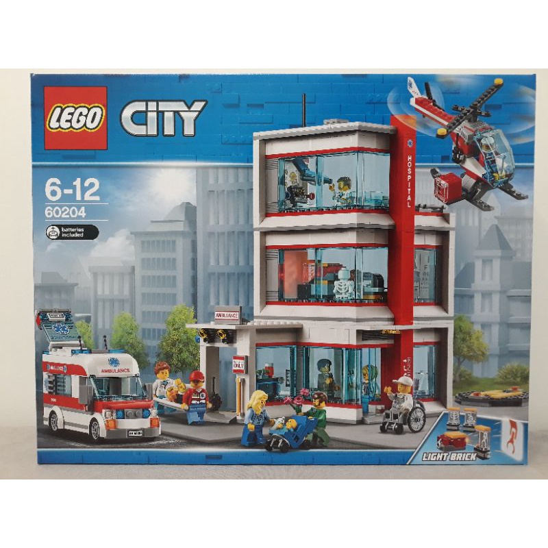 LEGO 60204 CITY 城市醫院 City Hospital