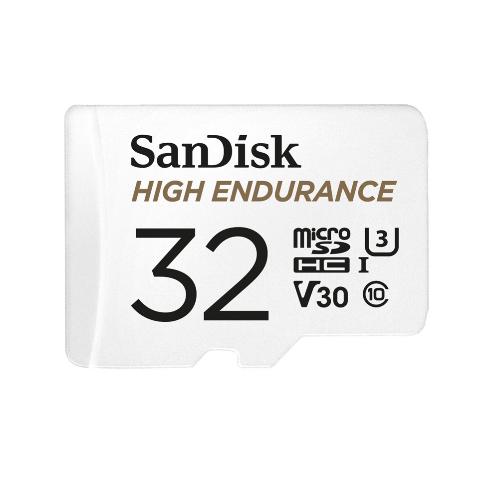 SanDisk高耐久度影片監控專用microSDXCUHS-1記憶卡32GB公司貨 廠商直送