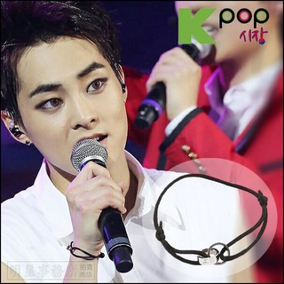 ❌免運❌ 韓國하드투링手飾 正韓 ASMAMA正品 EXO Xiumin 金珉錫 金珉碩 同款交叉鏍釘紋圓環手繩手鍊