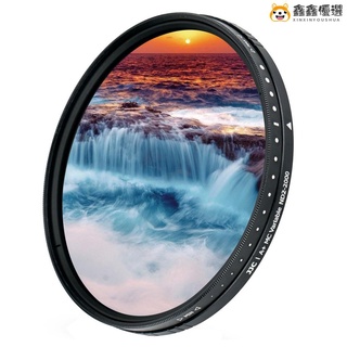 【熱賣現貨】JJC VND ND2-ND2000可調減光鏡用於佳能Canon 尼康Nikon 索尼S鑫鑫優選