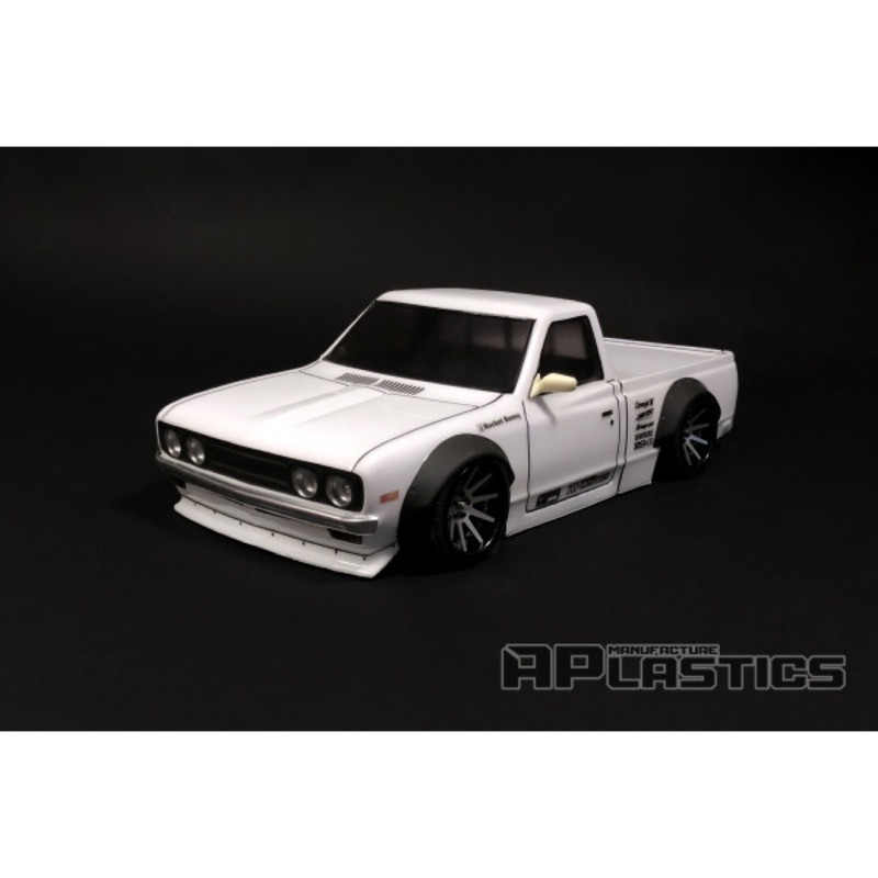 《G點模型》Aplastics Datsun 620 pickup 1/10 透明車殼 適用mst.colt.hpi