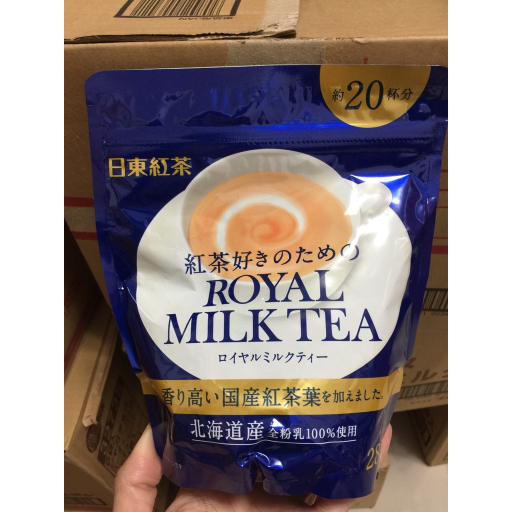 日東紅茶 皇家奶茶 即溶飲品 沖泡式奶茶粉 14g*10入 和 280g 兩款size 濃厚奶茶