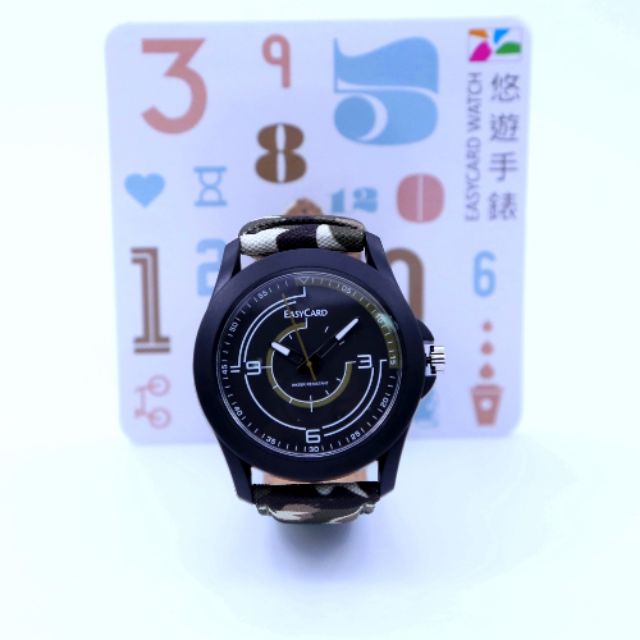 (送TMI原廠電池)悠遊錶-迷彩時尚、悠遊卡、手錶、悠遊手錶、悠遊卡手錶 原價790限時限量價198
