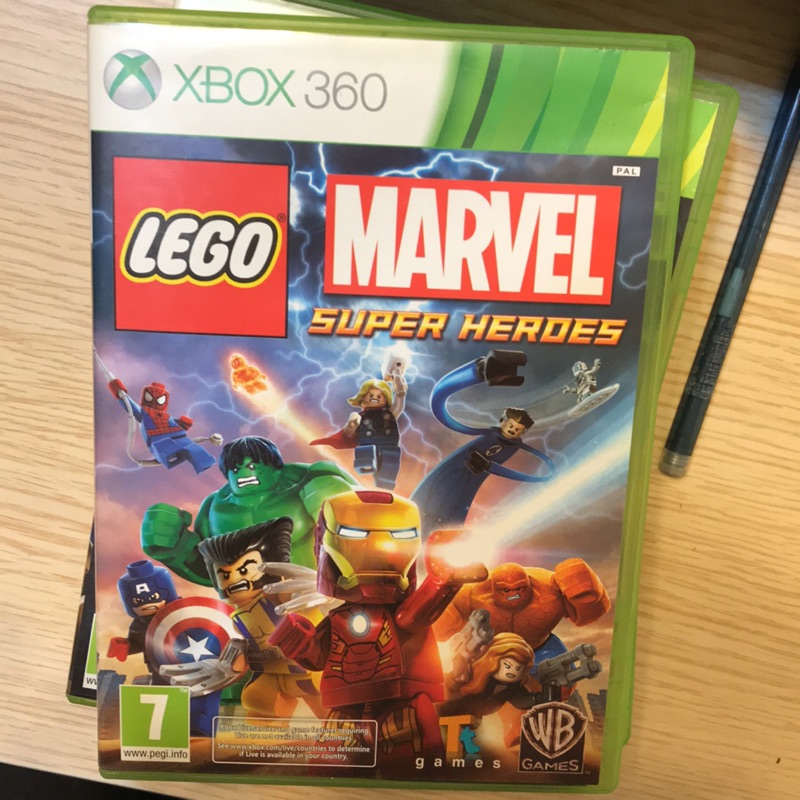 正版 XBOX 360 樂高漫威驚奇超級英雄 (數十種人物道具密碼) 英文版 Lego Marvel 復仇者聯盟
