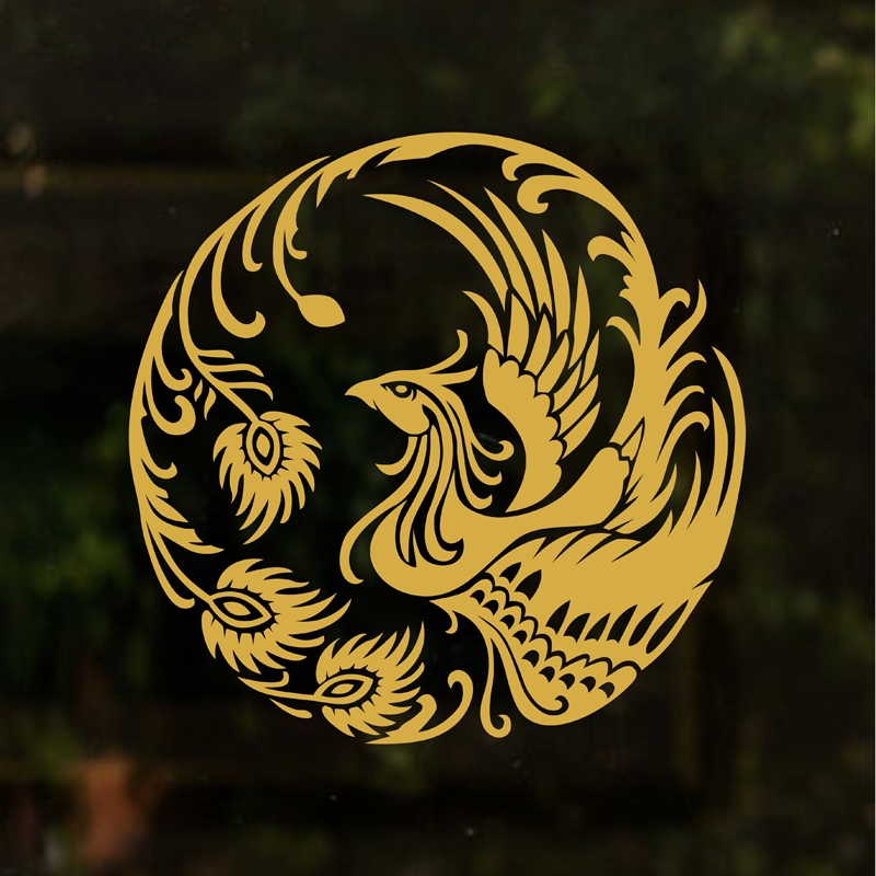 熱銷 剪紙窗花 龍剪紙生肖龍鳳窗花吉祥圖騰龍貼紙喜慶風水貼防水不干膠鳳凰貼紙 蝦皮購物