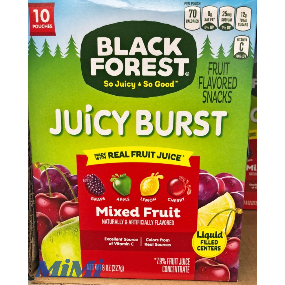 ✨預購Black Forest 🍎Juicy Burst 🍇果汁爆漿軟糖🍋 🇺🇸美國直送