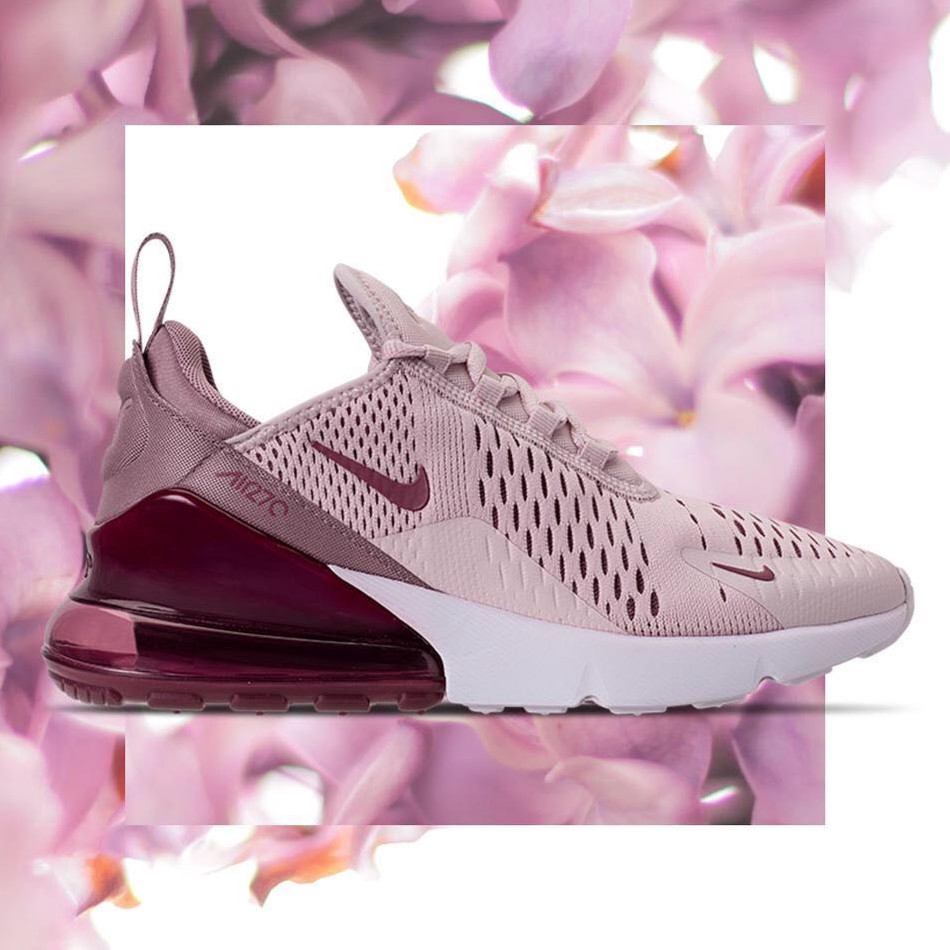 nike 270 womens white pink