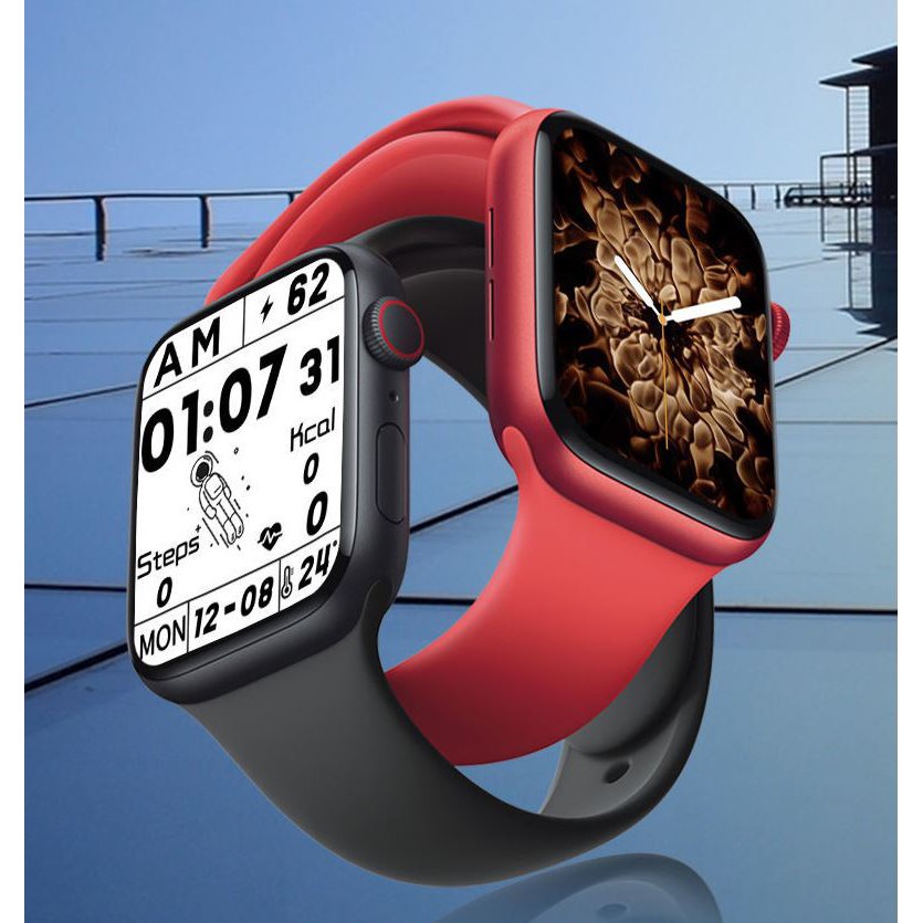 2021最新爆款HW22華強北watch6智慧手錶(太空人錶盤)