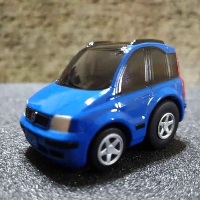 【米卡車庫】TAKARA choro FIAT New Panda (藍色)迴力Q車 迴力車