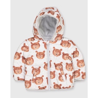 現貨✨🇬🇧 Tu 小熊🐻印花鋪棉連帽外套 6-9m 9-12m 12-18m 18-24m