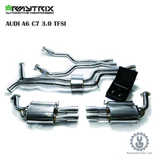 Armytrix AUDI A6 C7 3.0 TFSI 排氣系統 全新空運【YGAUTO】