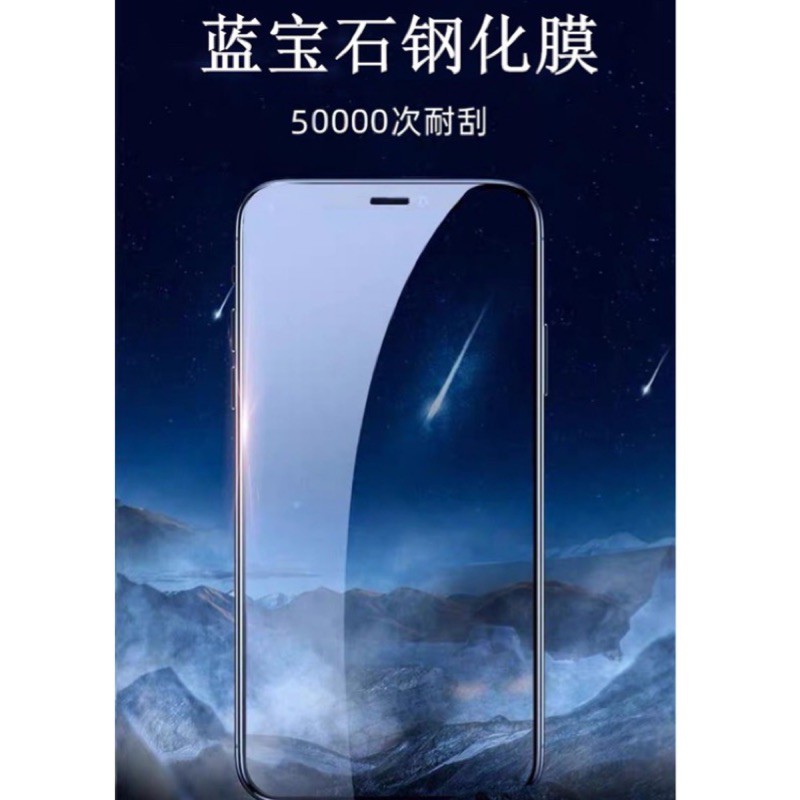 🔥小白兜-現貨🔥 保護貼 iPhone 6～iPhone 11 適用頂級4K 藍寶石滿版曲面鋼化玻璃保護貼