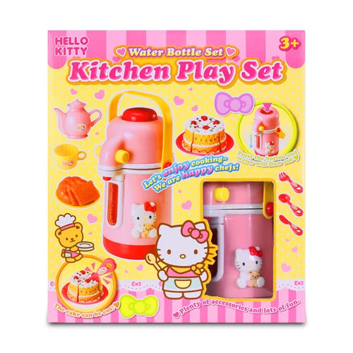 [TC玩具]  三麗鷗 HELLO KITTY  凱蒂貓 茶具組 熱水壺 原價650 特價