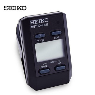 SEIKO 隨身型 電子節拍器 黑 DM51