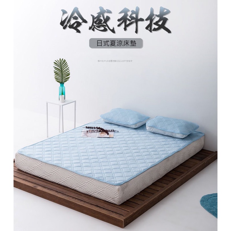 日本涼感床墊可水洗涼感紗涼被夏涼墊涼爽觸感可機洗夏涼被涼墊枕套涼席超輕超柔超貼身 Hd02 蝦皮購物