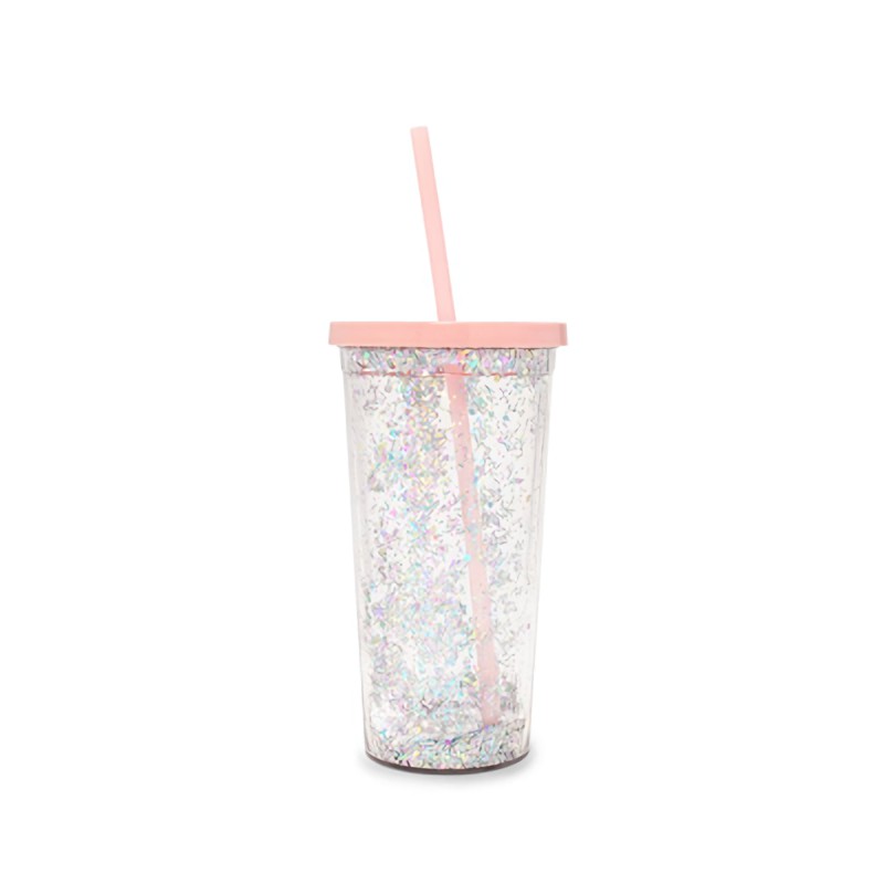 ban.do Deluxe Sip Sip Tumbler With Straw/Pink/隨行杯　eslite誠品
