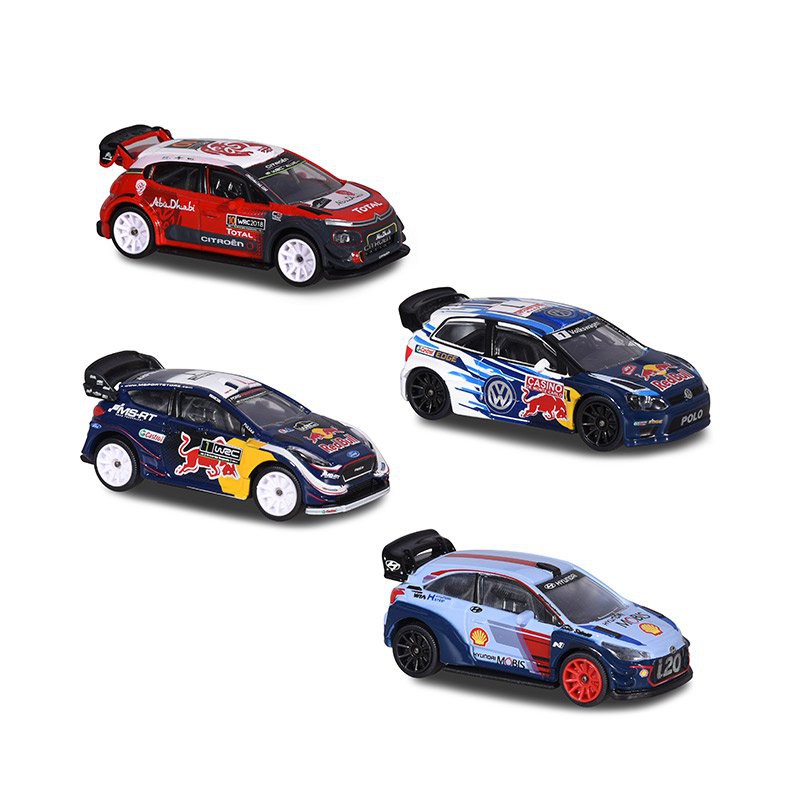 模型玩具車/擺件/收藏/美捷輪Majorette仿真合金車模型福特大眾雪鐵龍WRC拉力賽車玩具男