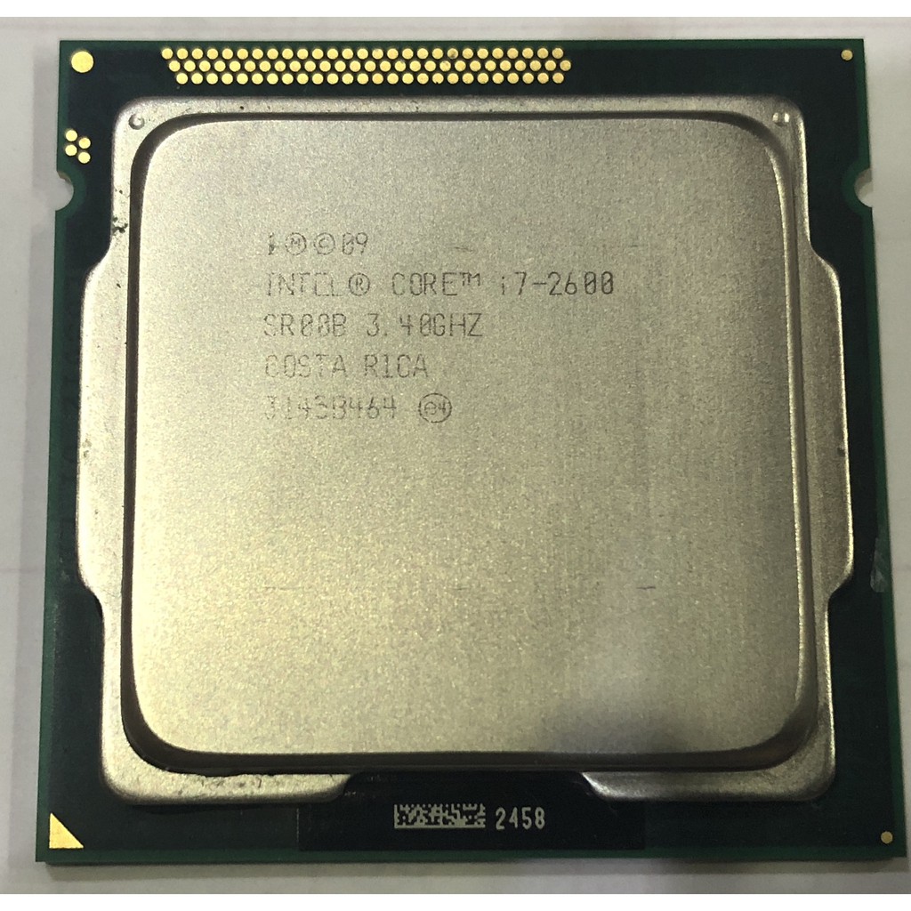 二手良品 intel 處理器 i7-2600 四核心 lag 1155 品項漂亮