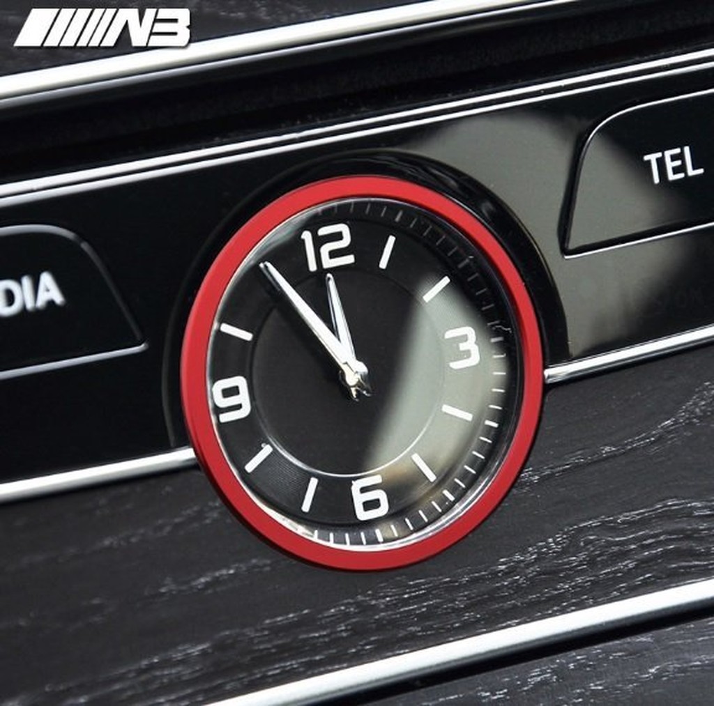 專用於 賓士 Benz 新C級 C W205 中控鐘表 時鐘 裝飾貼 C180 C200 C260 內飾改裝