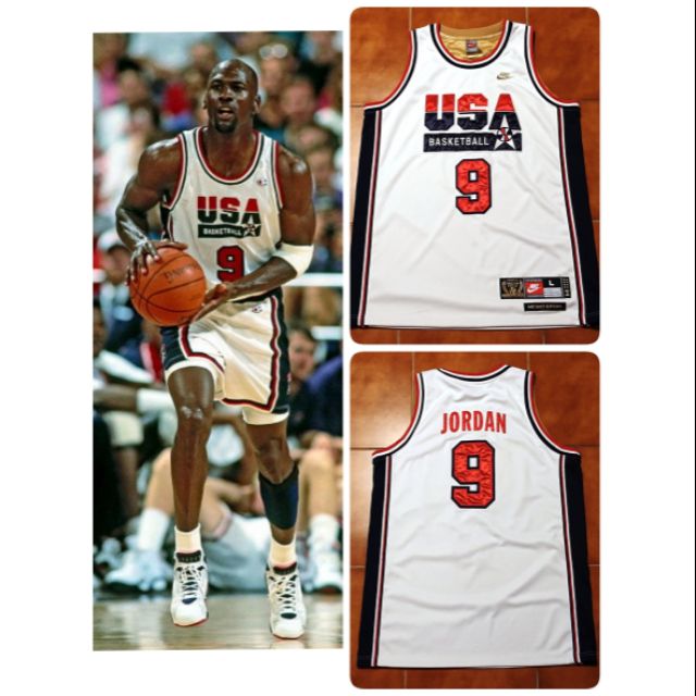 &lt;&lt; Michael Jordan &gt;&gt; Nike 美國夢幻隊球衣 SW AU 奧運 Dream Team