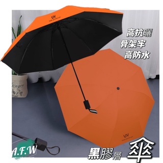 現貨 輕量 黑膠抗UV 摺疊傘 陽傘 雨傘 遮陽傘 抗紫外線 迷你傘 黑膠傘 摺疊傘 口袋傘 遮陽傘