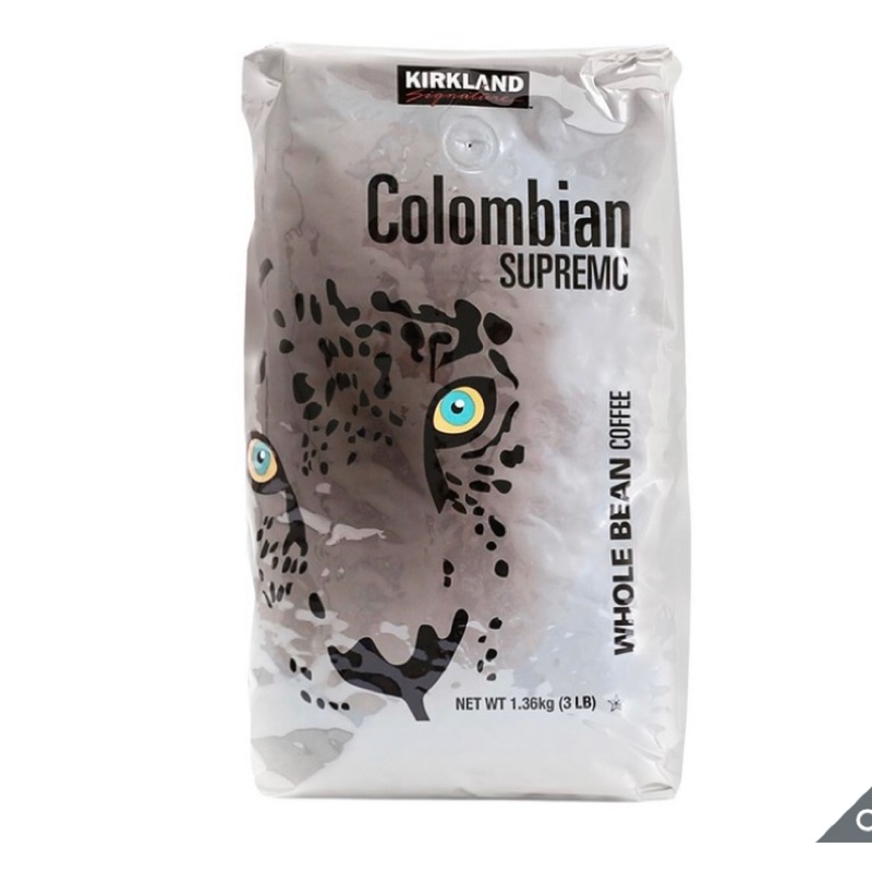 COSTCO 好市多線上代購 Kirkland Signature 科克蘭 哥倫比亞咖啡豆 1.36公斤