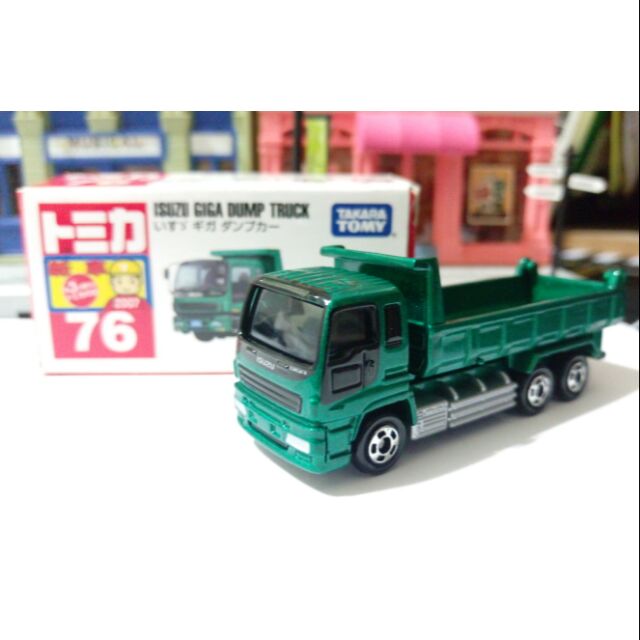 Tomica 76 新車貼 絕版 Isuzu Giga Dump Truck 砂石車 卡車