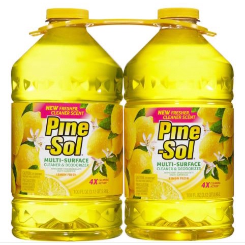 Pine-Sol 多用途清潔劑 檸檬芳香 2.95公升 X 2入 #Costco好市多#208831