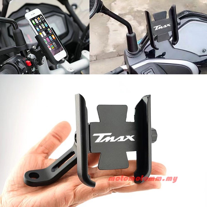適用於 YAMAHA T-Max 500 TMax 500 560 TMax 530 配件摩托車車把手機座 GPS 支架